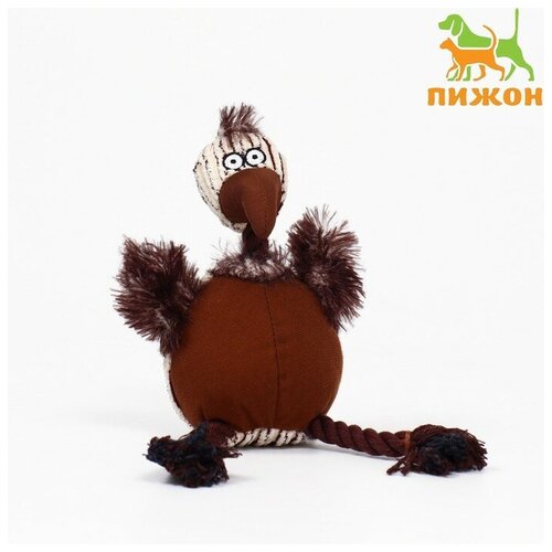 Игрушка текстильная Ворона, 29 х 17 см мягкая игрушка на руку trudi зебра 29 х 18 х 17 см