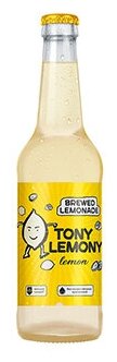 Напиток безалкогольный ароматизированный среднегазированный Tony Lemony Lemon, ст.бут. 0,45 л. - фотография № 2
