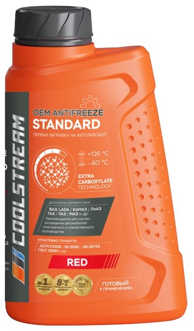 Антифриз Coolstream Standard Red