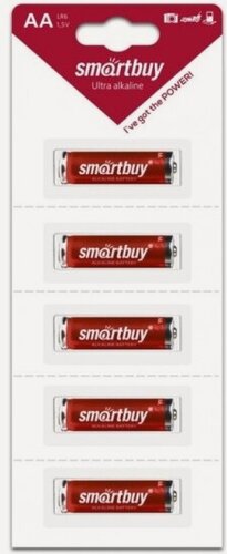 Изображение товара Элемент питания Smartbuy Ultra Alkaline LR6 AA бл 5