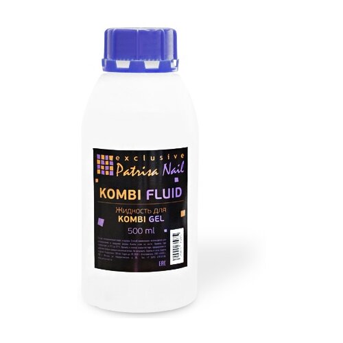 Patrisa Nail жидкость для акригеля Kombi Fluid, 500 мл, бесцветный