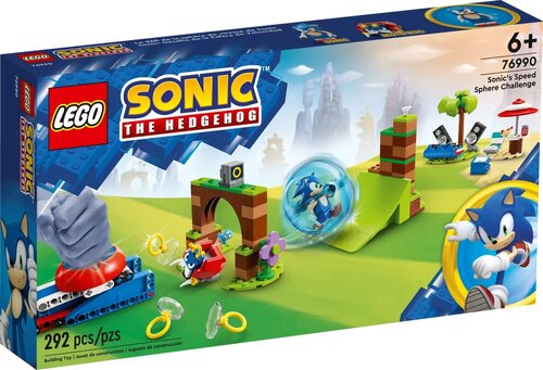 Конструктор LEGO Sonic The Hedgehog 76990 Sonics Speed Sphere Challenge, 292 дет.