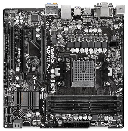 Материнская плата ASRock FM2A78M Pro4+