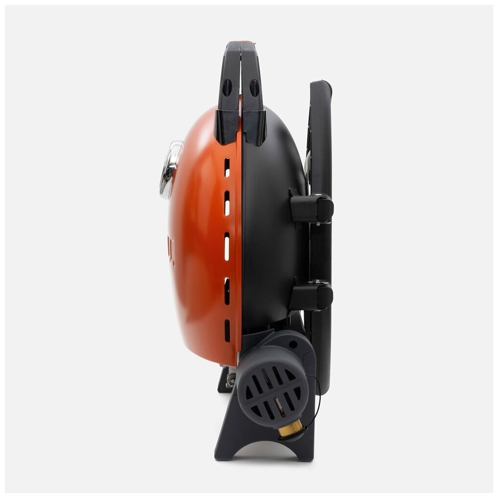 Газовый гриль O-Grill500M black-orange + адаптер тип А + шланг O-Hose в подарок - фотография № 5