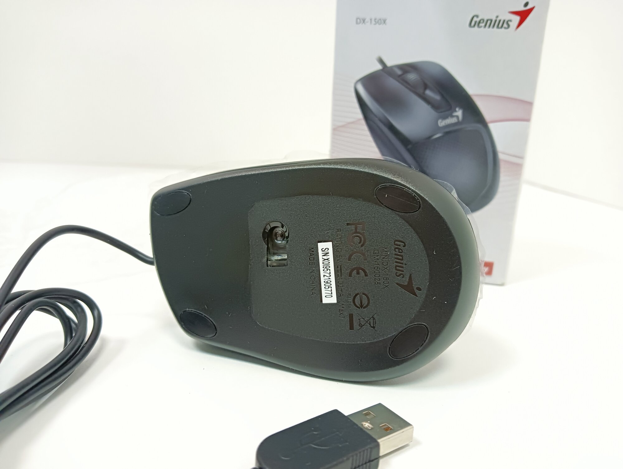 Мышь Genius Mouse DX-150X (31010004405) Black - фото №7