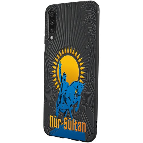 Силиконовый чехол Mcover для Samsung Galaxy A50 с рисунком Nur-Sultan силиконовый чехол mcover для xiaomi redmi note 7 с рисунком nur sultan