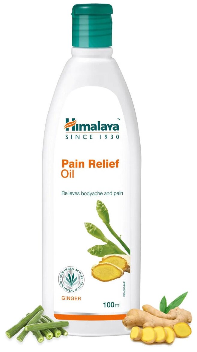 Болеутоляющее массажное масло (Pain Relief Oil) Himalaya Herbals, 100 мл