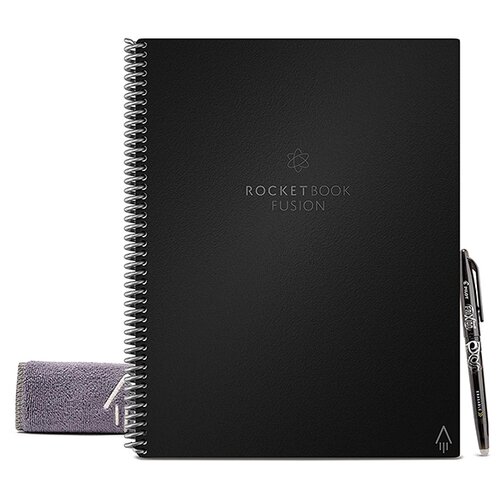 Интеллектуальный блокнот Rocketbook Fusion Letter infinity black