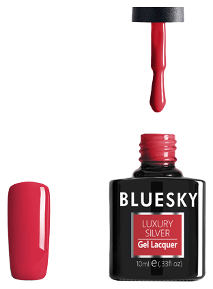 Bluesky, Гель-лак Luxury Silver №122