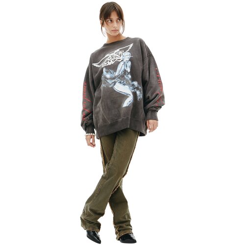 Saint Michael Оверсайз свитшот Sorayama x Saint Michael с принтом XL