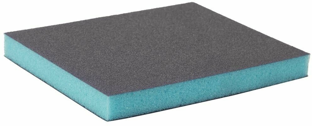 Губка шлифовальная 2-х сторонняя Hanko Sponge PADS BLUE 120*98*13мм, Р240, 3шт.