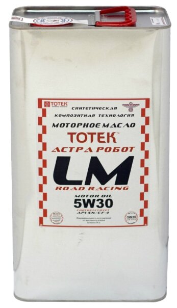 Тотек Синтетическое Моторное масло LM-Road Racing SAE 5W30 20л. жесть LMRR530020