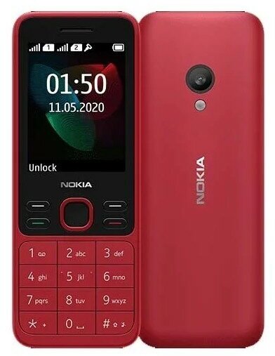 Nokia Мобильный телефон 150 DS Red 2020 16GMNR01A02