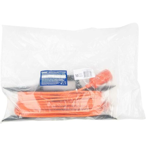 Удлинитель Uniel Ultra 1гн х 10м б/з YX10-101 /UCK-1N/2x1,00/10M/F Orange UL-00010799