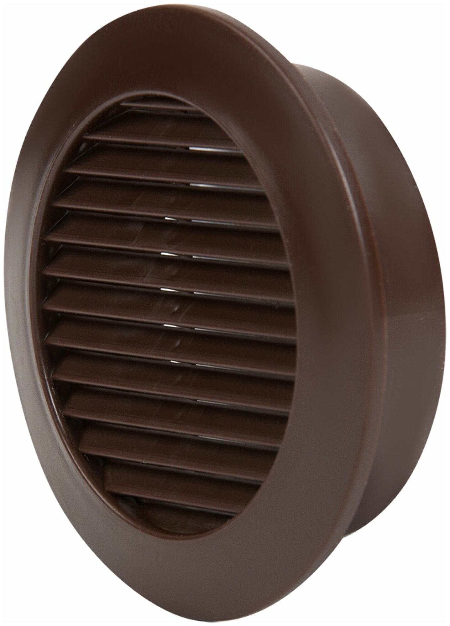 фото EQUATION Решётка дверная вентиляционная D58 мм, цвет коричневый