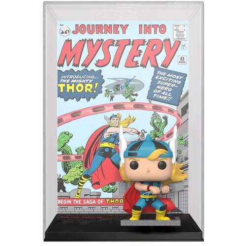 Фигурка Funko POP! Comic Covers Bobble Marvel Thor (Exc) (09) 62815 коллекционная фигурка funko pop comic covers bobble marvel thor exc