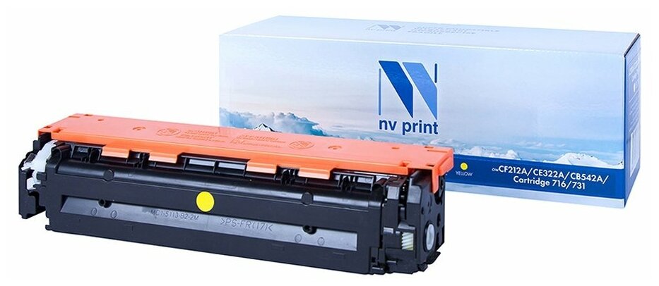 Картридж NV Print совместимый CF212A/CE322A/CB542A/716Y/731Y для HP LJ Color Pro M251/M276/CP1525/CM1415 (желтый) {43675}