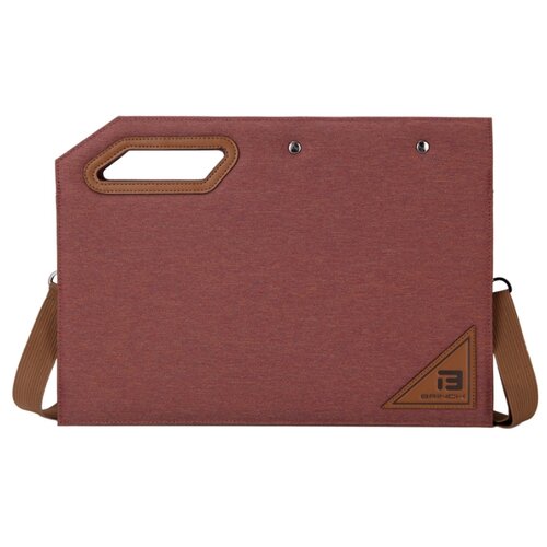 фото Сумка mypads bw-221 из нейлоновой непромокаемой ткани для ноутбука 12 / 12.5 / 12.6 / 13.3 дюйма модная ультратонкая с красивым необычным дизайном женская цвет красное вино