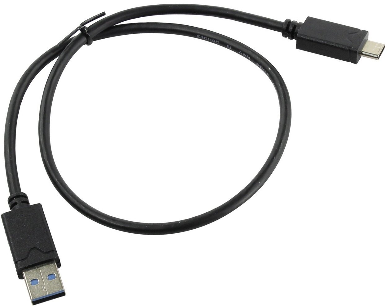 Кабель 5bites USB - USB Type-C (TC302-05), 0.5 м, черный - фото №3