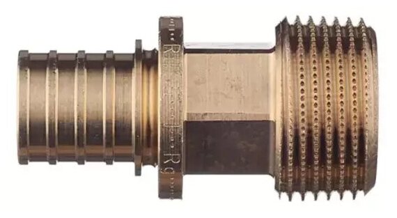 RX 13660571001 Муфта надвижная (25 мм, 3/4", бронза) REHAU - фото №9