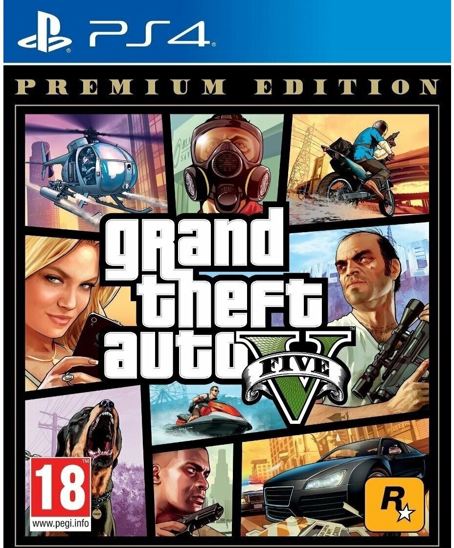 Sony Игра Grand Theft Auto 5 Premium Edition (субтитры на русском языке)