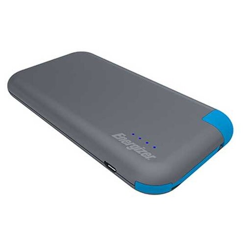 фото Портативное зарядное устройство energizer ue8001m (grey/blue)