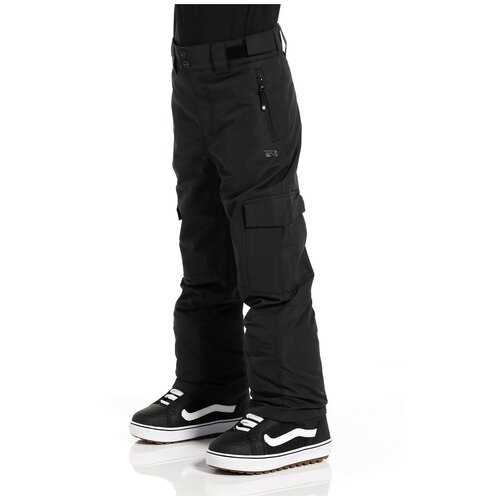 Горнолыжные брюки Rehall, карманы, размер 140, черный