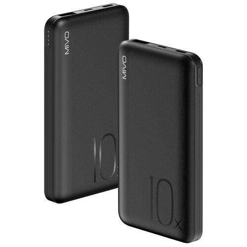 Внешний аккумулятор Mivo MB-106Q на 10000 mAh Портативное зарядное устройство Повербанк Power Bank беспроводная зарядка быстрая зарядка 162600₽