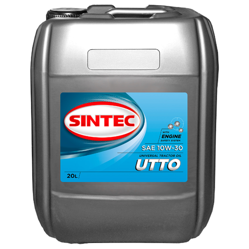 Масло гидро-трансмиссионное SINTEC UTTO 10W30 (GL-4) 20л (1шт/уп)SINTEC UTTO 10W30 (GL-4) 20л