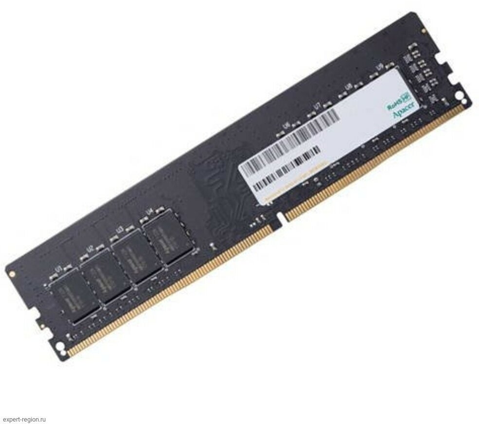 Оперативная память 4Gb (1x4Gb) PC4-21300 2666MHz DDR4 DIMM CL19 Apacer EL.04G2V.KNH - фото №3