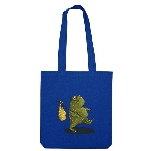 Сумка шоппер Us Basic, синий лягушка жаба лягушонок лягушка квакушка лягушка путешественница янтарь янтарный янтарная брелок фигурка для ключей для сумки