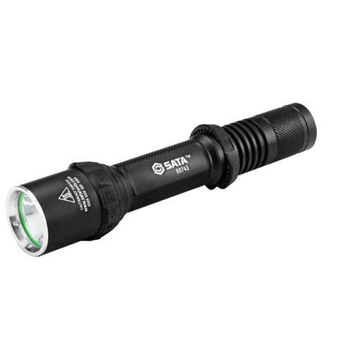 Фонарь (165мм.) светодиодный SATA Rechargeable Flashlight sky touch led headlamp flashlight rechargeable 800 lumens 2 pcs