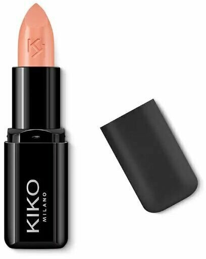 KIKO MILANO Насыщенная и питательная помада для губ Smart Fusion Lipstick (402 Peachy Nude)