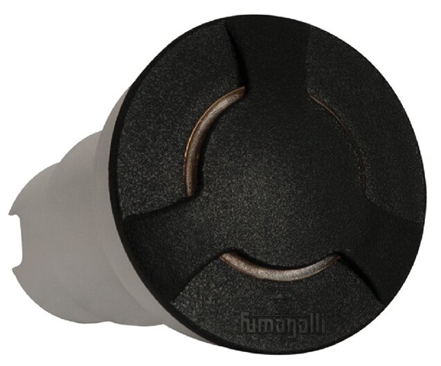 Грунтовый светильник Fumagalli Ceci 90-3L 1F3.000.000.AXU1L, Черный и Матовый