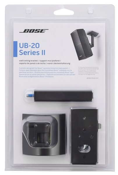 Поворотный настенно-потолочный кронштейн Bose UB-20 II Black