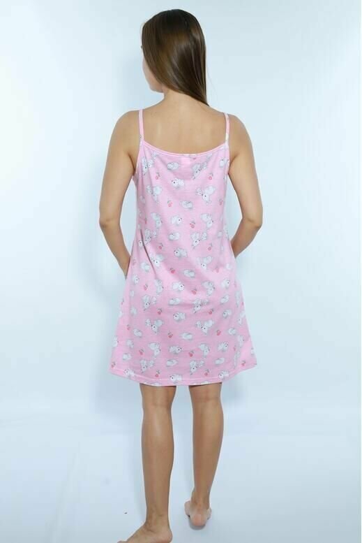 Комплект домашний женский / Сорочка женская "Махис", размер 44-46, розовый - фотография № 2