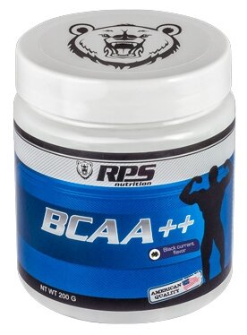 RPS Nutrition BCAA RPS Nutrition BCAA++, 200 г, вкус: черная смородина