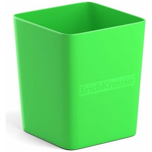 Подставка пластиковая ErichKrause Base, Neon Solid, зеленый подставка пластиковая erichkrause base neon solid розовый