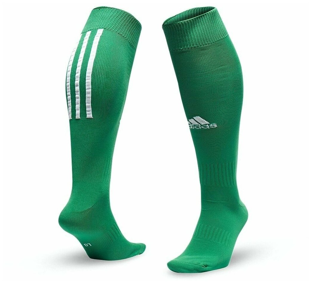 Adidas green top soccer socks