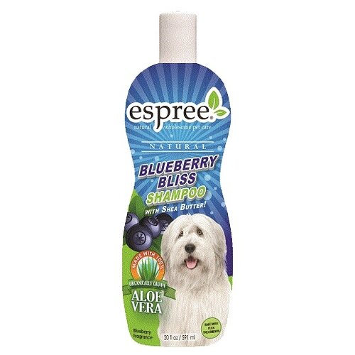 фото Шампунь Espree Черника для собак и кошек Blueberry Shampoo 591 мл