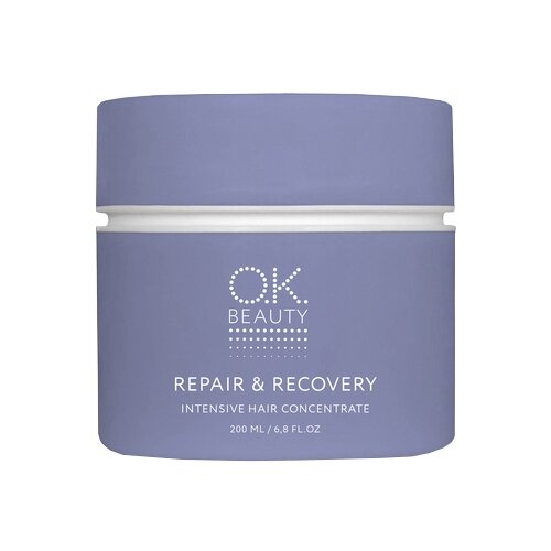 OK Beauty Repair & Recovery маска для волос с кератином, восстанавливающая профессиональная, увлажнение и питание