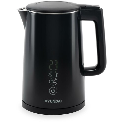 Чайник электрический Hyundai HYK-S5509 черный металлпластик 303200₽