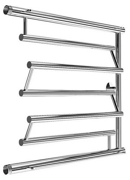 Полотенцесушитель водяной ZOX ПМ3, ПМ-образная, 500х500 мм, , хром - фото №1
