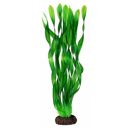 Растение пластиковое зелёное Валиснерия спираль, 34см , 2 шт.