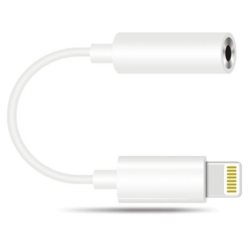 Адаптер ISA, apple iphone lightning - mini jack 3,5 mm