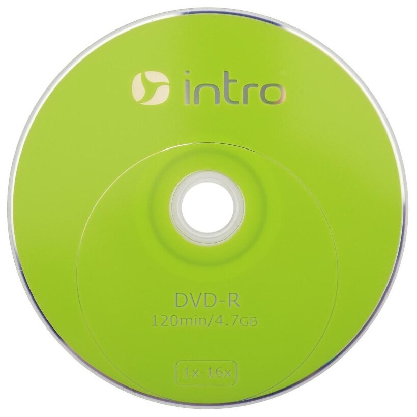DVD-R диски Intro - фото №2