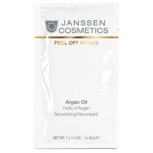 фото Janssen 842m argan oil - обогащённая липидами альгинатная маска с аргановым маслом, 1*40 гр janssen cosmetics