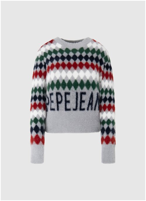 Пуловер Для Женщин, Pepe Jeans London, модель: PL701882, цвет: разноцветный, размер: XS