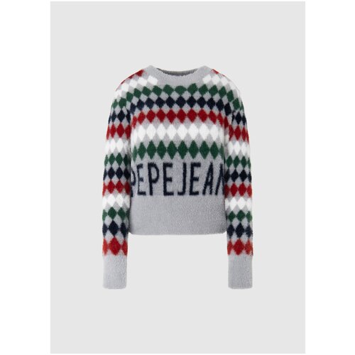 Пуловер Для Женщин, Pepe Jeans London, модель: PL701882, цвет: разноцветный, размер: L