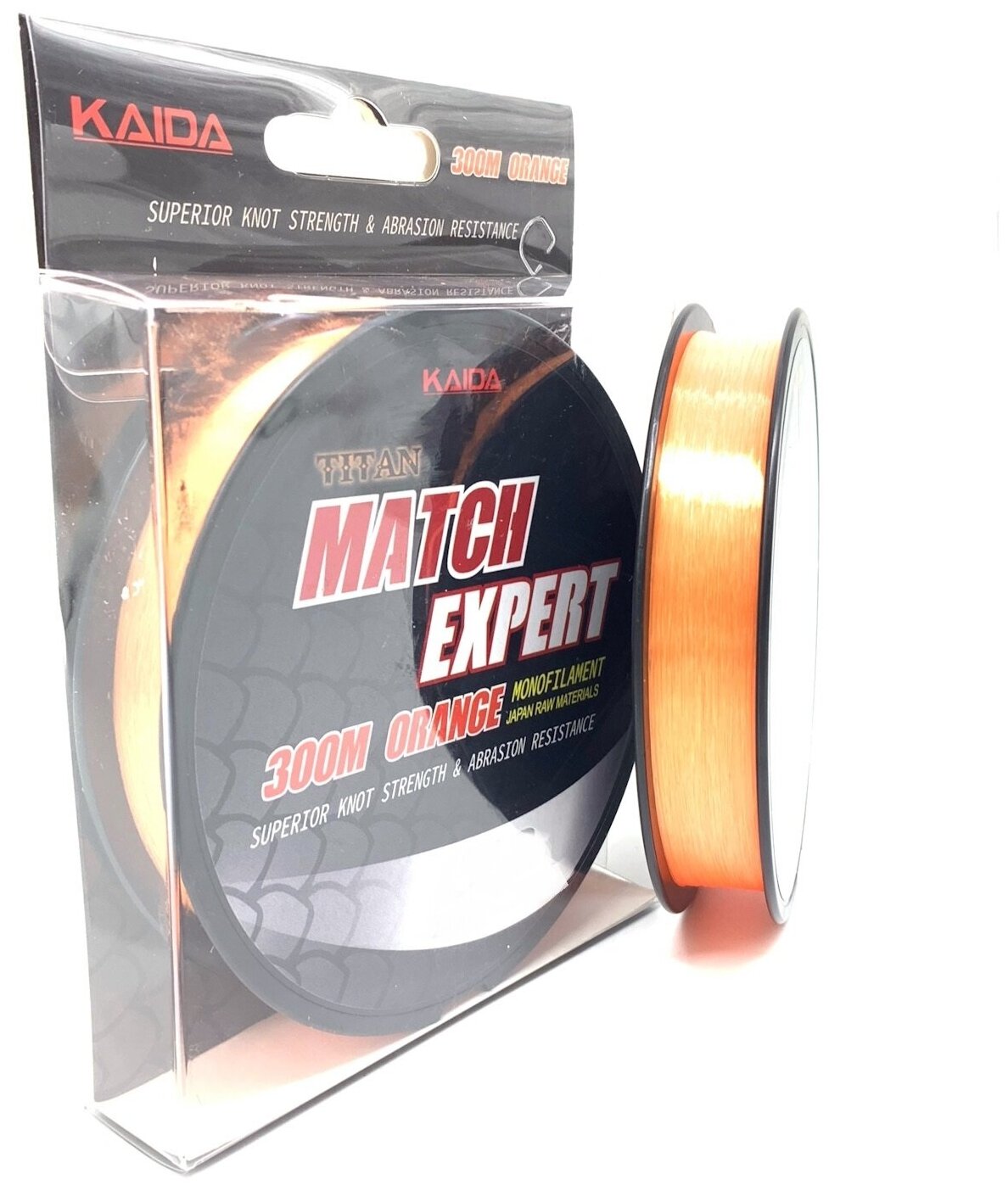 фото Леска KAIDA TITAN MATCH EXPERT 300м 0.25мм 5.9кг 13lb